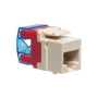 MODULE, CAT 6, HD, 25PK, IVORY