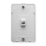 Wall Plate IDC 6P6C - White