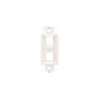INSERT, DECOREX, 2-PORT, WHITE