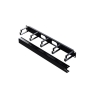 PANEL CABLE MGMT METAL RING AND COVER 1U