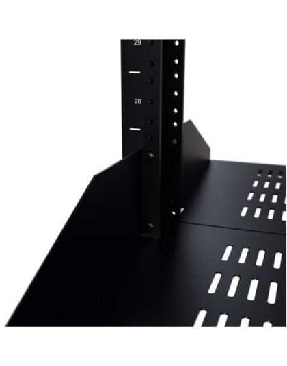 RACK SHELF, 20i DEEP DOUBLE VENTED, 2RMS