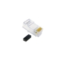 PLUG, CAT 6, SOLID/STRANDED,100PK