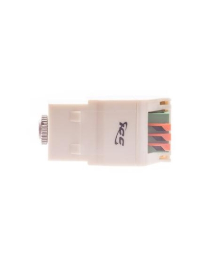 MODULE, STEREO AUDIO, 3.5 MM, ALMOND
