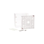 JUNCTION BOX, 2-GANG, WHITE