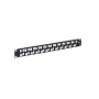 PATCH PANEL, BLANK, EZ, 24-PORT, 1 RMS