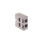 SURFACE MOUNT BOX, 2-PORT, GRAY
