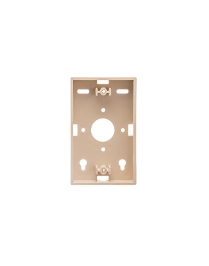 MOUNTING BOX, LOW-PROFILE, 1-GANG, IVORY