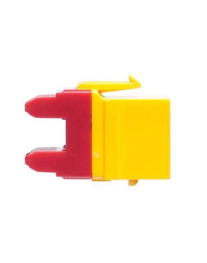 MODULE, CAT 6, HD, YELLOW