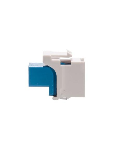 MODULE FIBER OPTIC, LC, DUPLEX, WHITE