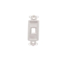 INSERT, DECOREX, 1-PORT, WH