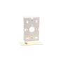 MOUNTING BOX, LOW-PROFILE, 1-GANG, IVORY