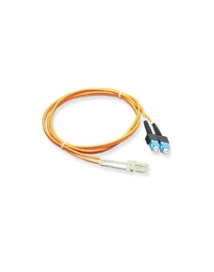 JUMPER, LC-SC,DUPLEX,MM, 62.5/125µm 10M