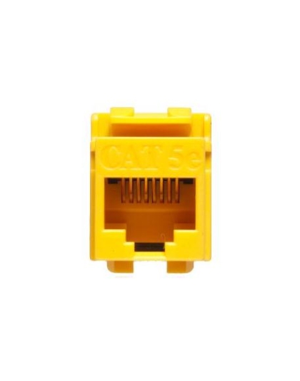 MODULE, CAT 5e, HD, YELLOW