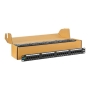 PATCH PANEL, CAT 5E, 24-PORT, 1RMS, 6 PK