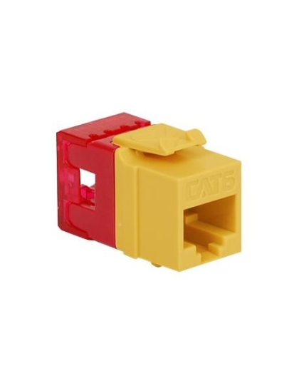 MODULE, CAT 6, HD, 25PK, YELLOW