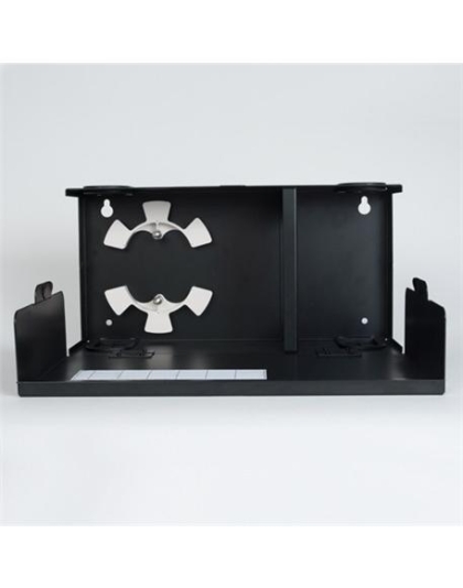 WALL ENCLOSURE,FIBER,2-PANEL,SINGLE DOOR