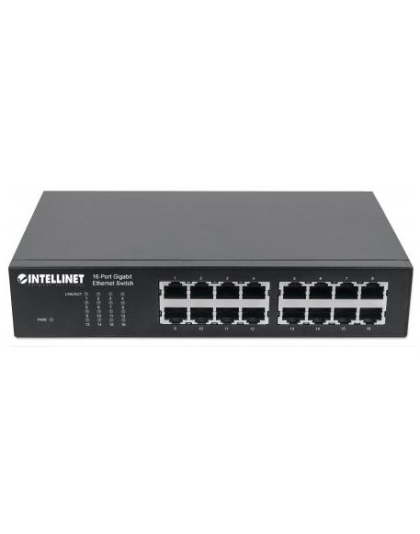 16 Port Rackmount/Desktop Metal Switch