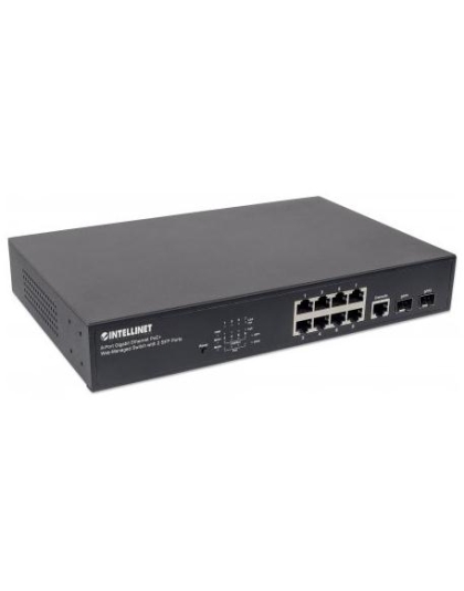 8 Port Managed Gigabit PoEplus 140watt