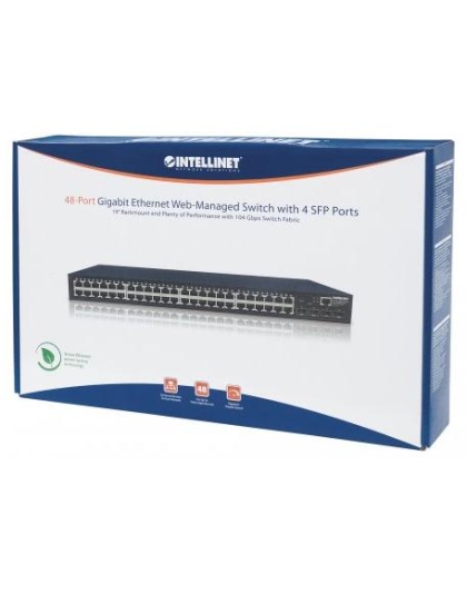 48-Port Gigabit Ethernet Web Mgd Switch