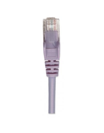 CAT5e BOOT PATCH CORD 10 FT PURPLE