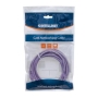 CAT5e BOOT PATCH CORD 10 FT PURPLE
