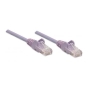 CAT5e BOOT PATCH CORD 7 FT PURPLE
