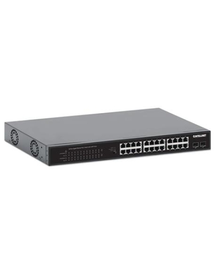 24 Port Gigabit Unmanaged PoE 370watt