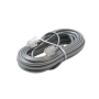 15ft 4C Modular Flat Telephone Line Cord