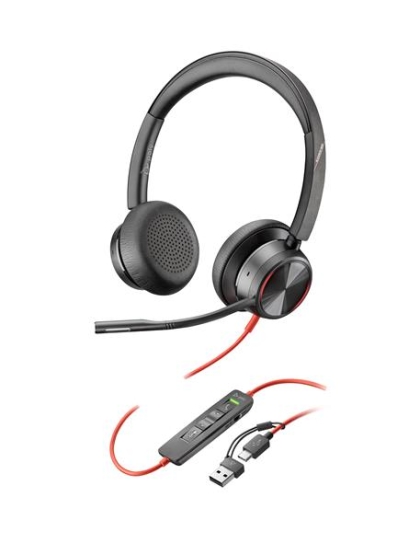 Blackwire 8225 Stereo USB-C W/ C/A ADT.