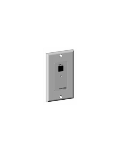 Call in switch w/volume control, white