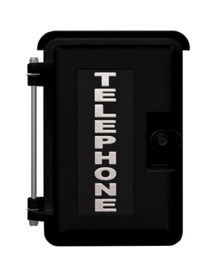 Black Heavy-Duty Outdoor Enclosure
