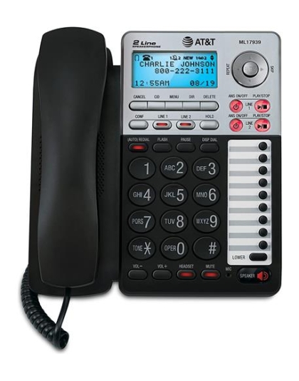 ATT 2-line Corded with ITAD/CID