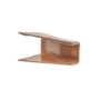 CEILING ENTRY AND CLIP 3/4 IVORY 10PK