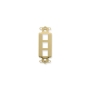 INSERT, DECOREX, 3-PORT, IVORY
