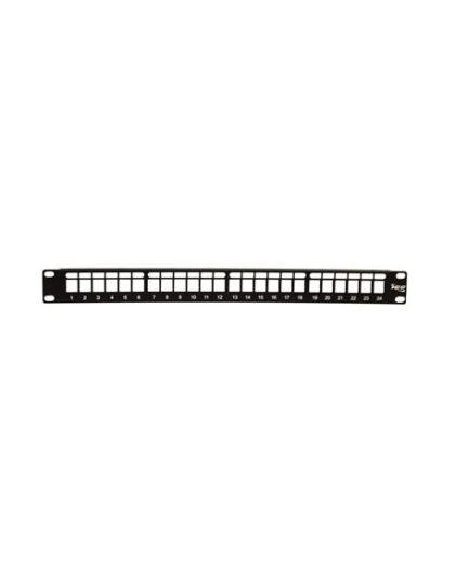 PATCH PANEL, BLANK, HD, 24-PORT, 1 RMS
