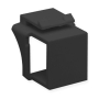 MODULE, BLANK, 10 PK, BLACK