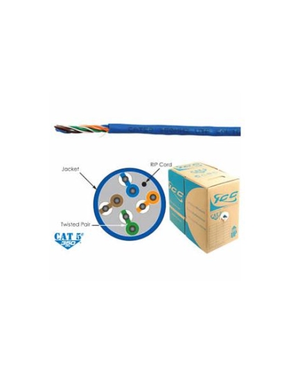 CAT5e CMR PVC Cable BLUE