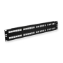PATCH PANEL, BLANK, HD, 48-PORT, 2 RMS