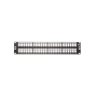 PATCH PANEL, BLANK, HD, 48-PORT, 2 RMS