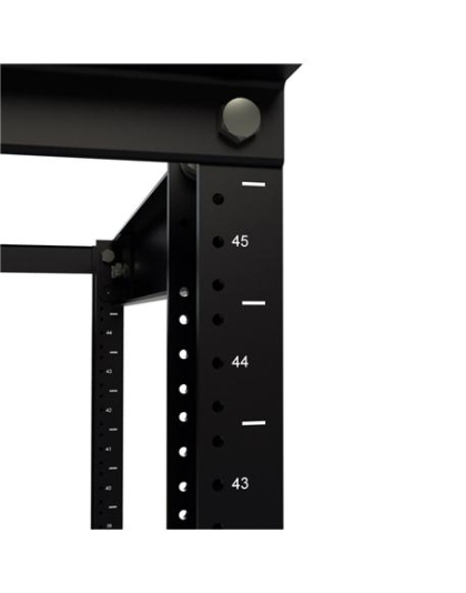 RACK, 4-POST DISTRIBUTION RACK, 7 FT