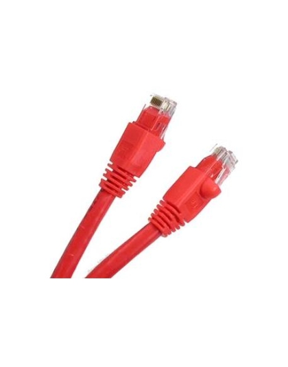 PATCH CORD, CAT 6, MOLDED BOOT, 10'  RD