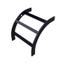 LADDER RACK RUNWAY, 90deg OUTSIDE CORNER