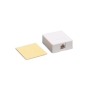 SURFACE MOUNT JACK, 6P6C, WHITE