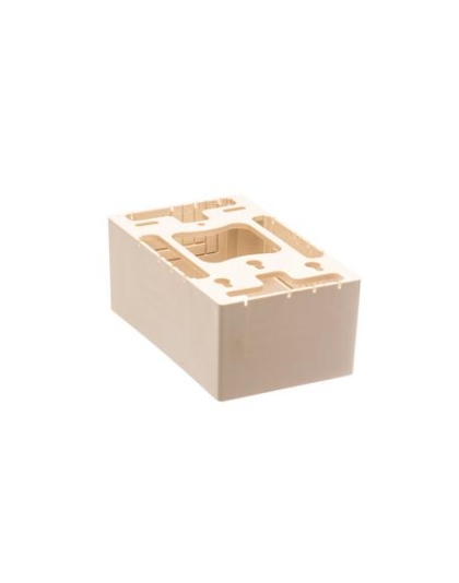 MOUNTING BOX, 1-GANG, IVORY