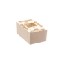 MOUNTING BOX, 1-GANG, IVORY