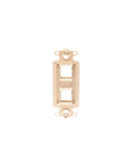 INSERT, DECOREX, 2-PORT, IVORY