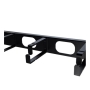 PANEL CABLE MGMT METAL RING AND COVER 1U
