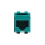 MODULE, CAT 5e, HD, GREEN