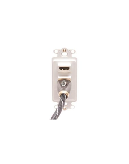 INSERT, DECOREX, 2-PORT, DUAL HDMI, WH