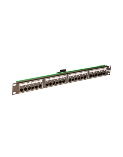 PATCH PANEL, TELCO, 8P2C, 24-PORT, 1 RM